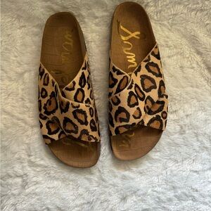 Sam Edelman Leopard Print Sandals